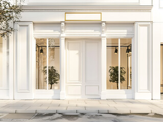luxury storefront boutique	