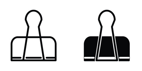 Paper clip icon template