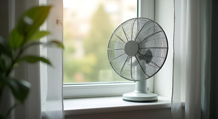Fan by Window