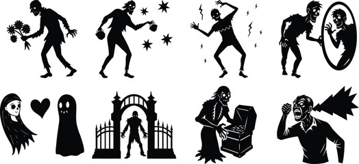 Close up of a black cat s face with piercing green eyes looking directly at the camera