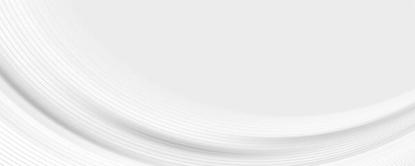 Elegant speed futuristic high-tech swoosh wave stream background. Mild smoke pattern abstract smooth gray modern soft layout. Vector illustration