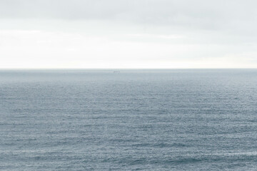 Rolling Ocean Waves on the Coastal Shores of Portugal