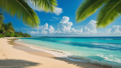 Fototapeta premium Summer beach