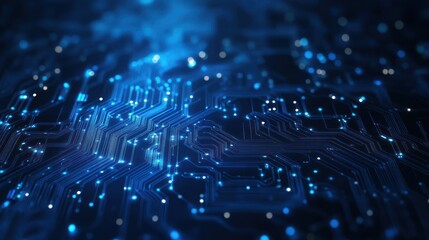 Fototapeta premium Abstract Circuit Board Technology Background (2)