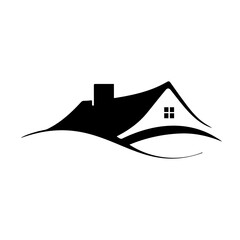 Modern Home Icon for Real Estate Agents & Property Developers