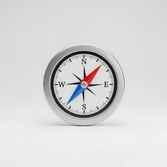 Classic Compass Navigation Tool, Direction Finder, Orientation Guide