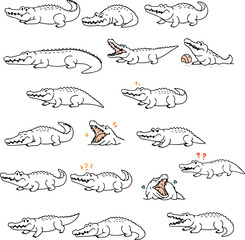 Collection of Cute Sleeping Dog Poses: Line Art Illustrations for Design Projects