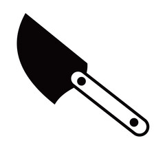 knife vector silhouette , clip art, and symbol. Shilhouette of  knife concept and simple design