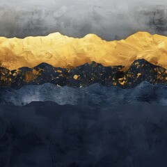Abstract summer storm gradient blending slate 