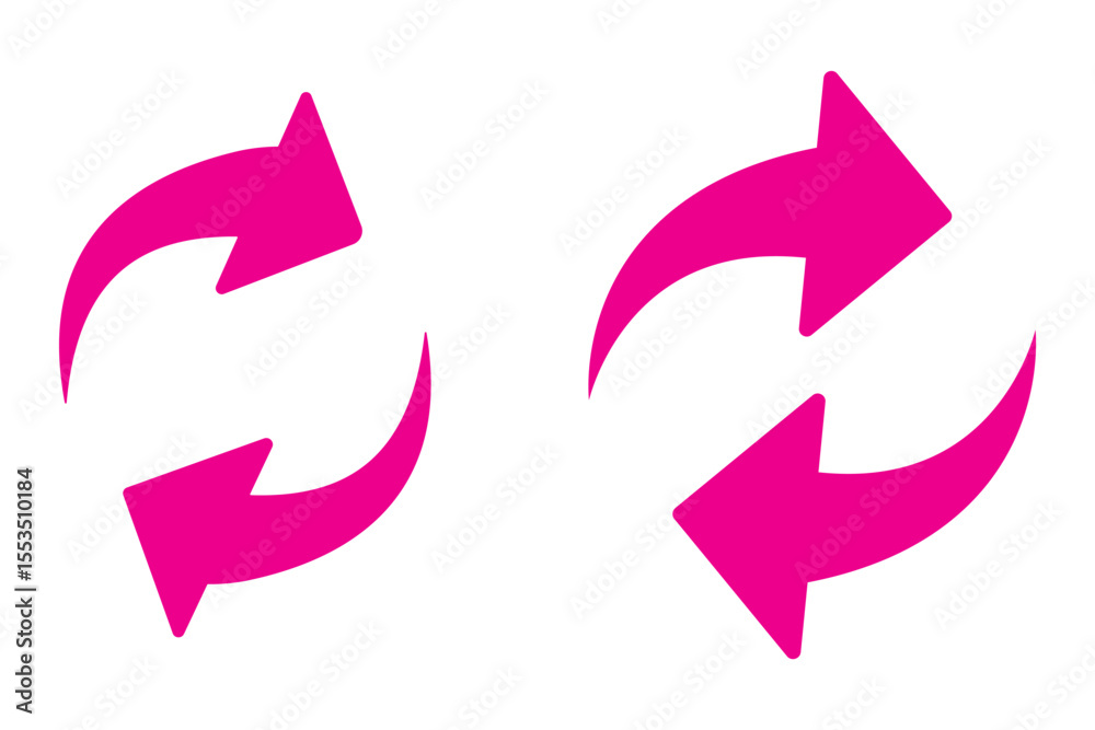 Canvas Prints swap icon vector. switch icon. swap icon with two arrows. exchange arrow icons. two arrows in opposi