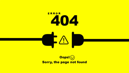 Error 404, Page not found