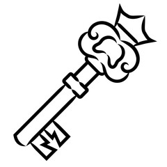 key icon illustration