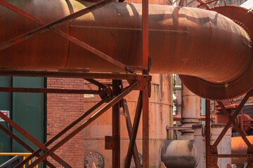 Sloss Furnaces National Historic Landmark in Birmingham, Alabama