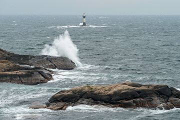 Leuchtturm an der schwedischen Westküste