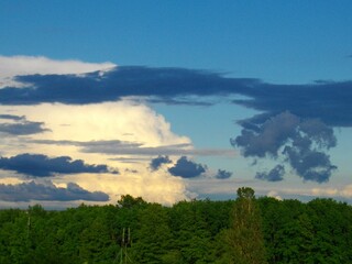  landscape with clouds