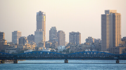cairo skyline at sunset © Amir