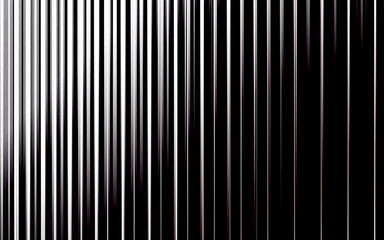 Dynamic abstract vertical lines black white gradient fade background pattern digital technology