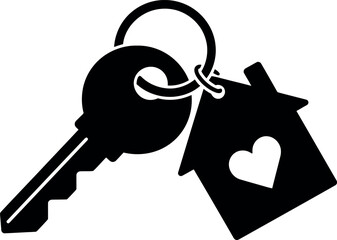 Home Sweet Home Key | Love Property Ownership Icon

