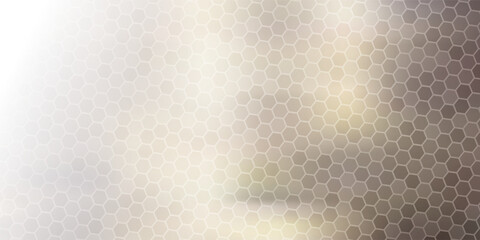 Abstract hexagon lines on gray background. Geometric stripe line art design modern eps 10