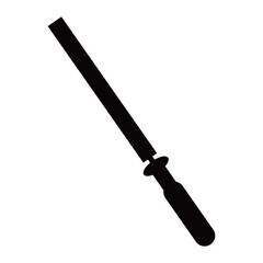 Building tools vector silhouette , clip art, and symbol. Shilhouette of building tools concept and simple design