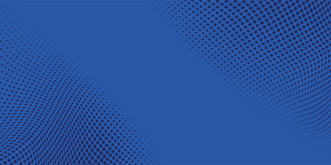 Obraz premium abstract halftone texture blue background in geometric style modern sport