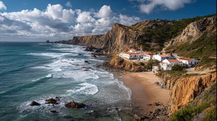 Ponta do Castelo by Carrapateira in Aljezur.