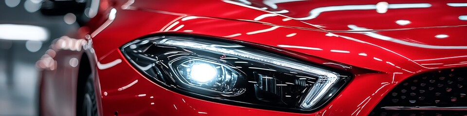 Headlight Restoration of a car