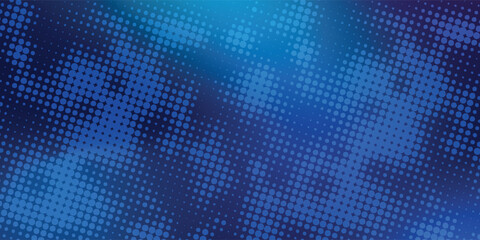 Modern light point Hi-tech digital technology concept. High tech computer illustration with purple and dark blue gradient background modern arts