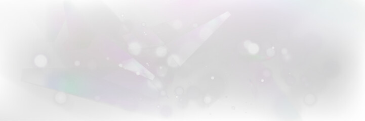Abstract light shine blur bokeh effect on white transparent background. Vector lens flare spot light sparkles or shiny glittering glow beams for modern trendy Christmas celebration design template