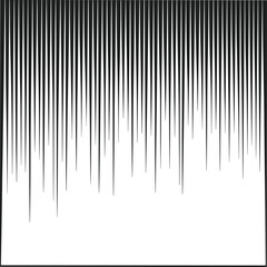 Vertical Line Pattern: Minimalist Black and White Geometric Design