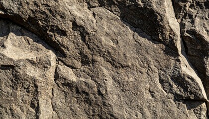 Raw gray stone with natural pores and cracks. A clean, tactile background for earthy product...