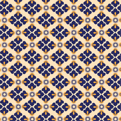 seamless pattern with geometric elements