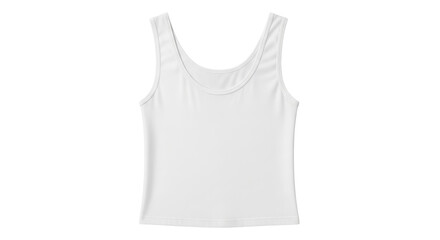Isolated White Tank Top