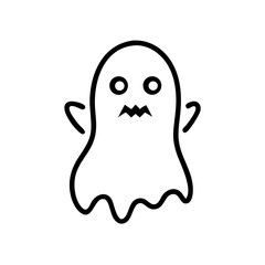halloween ghost cartoon
