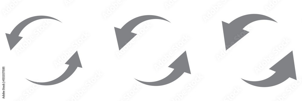 Poster refresh arrow symbol reload sync rotate exchange