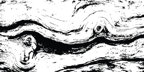 Grange wood black texture transparent white background. vector black weathered wooden plank board featuring natural textures and grooves, ideal for backgrounds or rustic design themes.