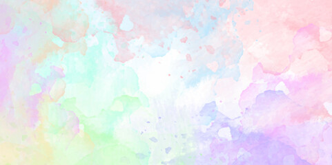 abstract elegant hand painted watercolor background. high-energy paint splashes and gradients, expressive and artistic brush strokes, vivid and dreamy blending. Illustration Featuring Soft Texture.  