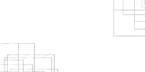 Abstract seamless random geometric black, gray lines pattern on a transparent background design. Vector for presentation. Modern minimal and clean white gold background with shadows.