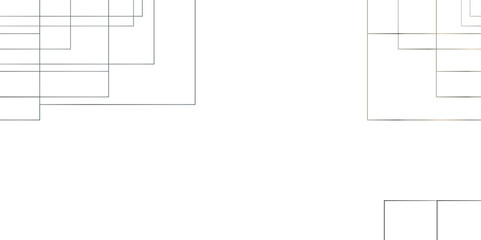 Abstract seamless random geometric black, gray lines pattern on a transparent background design. Vector for presentation. Modern minimal and clean white gold background with shadows.