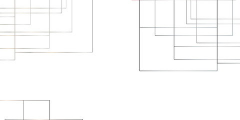 Abstract seamless random geometric black, gray lines pattern on a transparent background design. Vector for presentation. Modern minimal and clean white gold background with shadows.