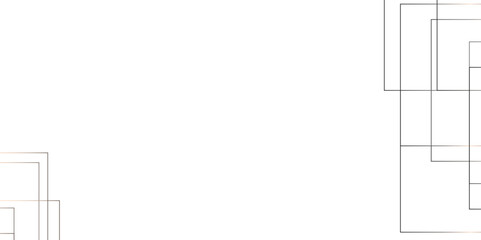 Abstract seamless random geometric black, gray lines pattern on a transparent background design. Vector for presentation. Modern minimal and clean white gold background with shadows.