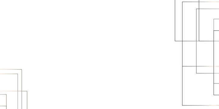 Abstract seamless random geometric black, gray lines pattern on a transparent background design. Vector for presentation. Modern minimal and clean white gold background with shadows. - Powered by Adobe