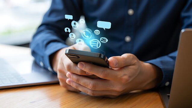 Digital Communication, Engagement, and Connection Exploring the Seamless Integration of Mobile Technology in Modern Life