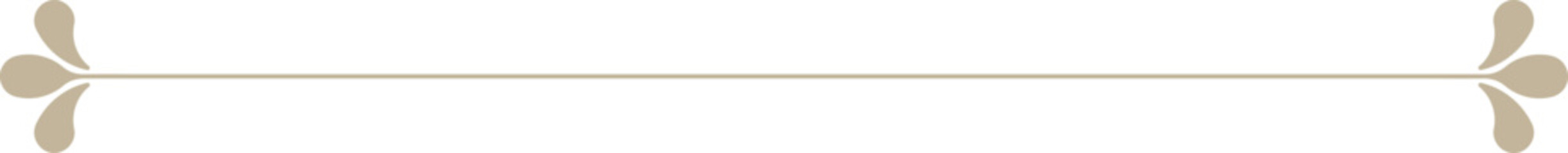 Monoline Decorative Motif Text Divider