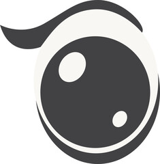 Cartoon Eye Graphic Illustration