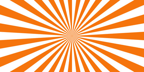 Abstract symmetrical radial burst background featuring alternating dark yellow and forest white rays. circle motifs. Sunset light retro design. Vintage sunrays swirl sun beam pattern. Swirl texture.