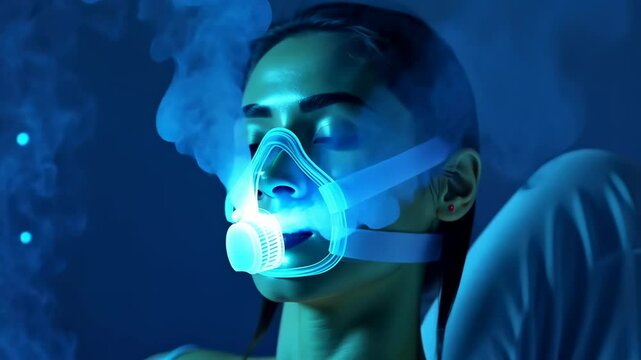 Oxygen therapy, Hyperbaric treatment, Respiratory support. Health enhancement. Capillaries expand during inhalation. Vein resilience improves blood flow. Breathing efficiency boosts stamina increase.