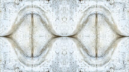 Symmetrical, repeating pattern on a light gray surface.