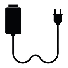 electric plug isolated on white