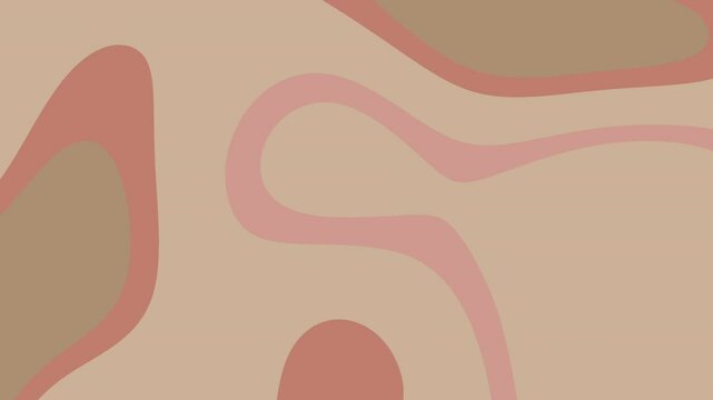 흐르는 듯한 파스텔톤 추상 패턴 배경